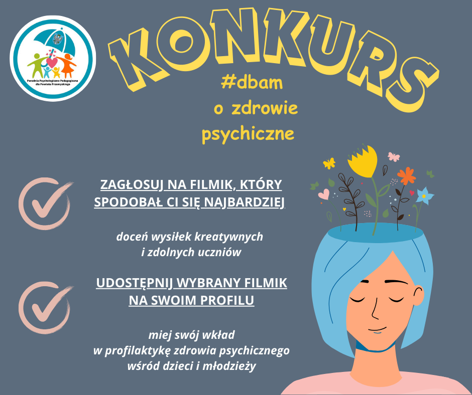 Konkurs dbamozdrowie psychiczne Post na Facebooka 1